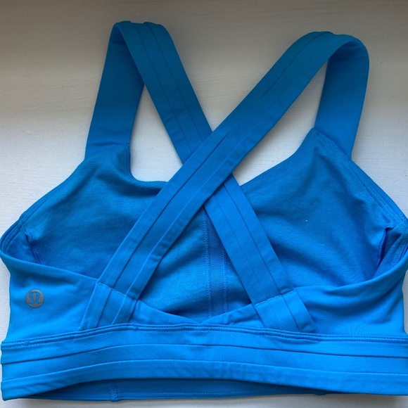 Blue Lululemon Bra - Picture 2 of 2